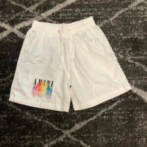 Amiri Multi Color Drip Shorts Men’s Large, Medium, Small